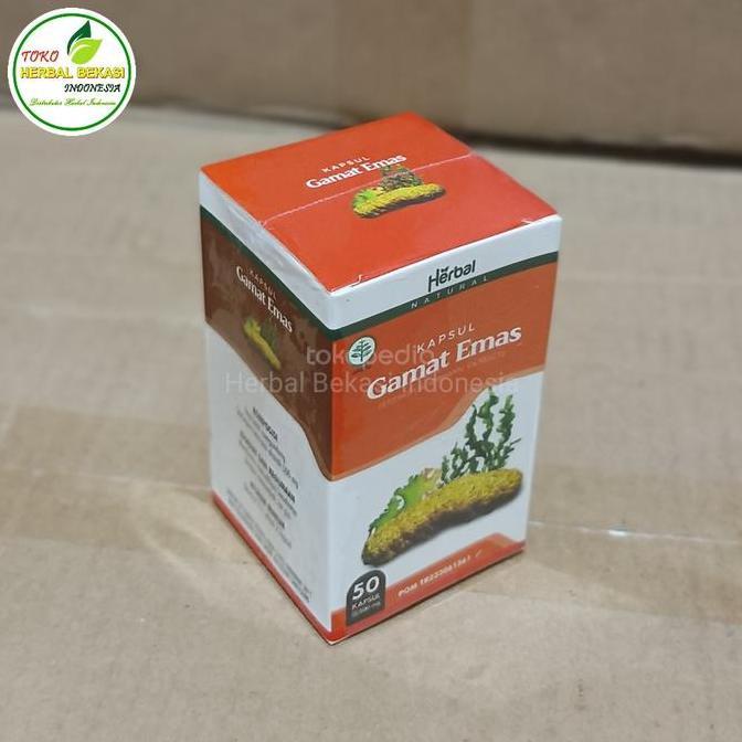 Kapsul Gamat Emas Acep Herbal 50 Kapsul - Obat Herbal Multikhasiat