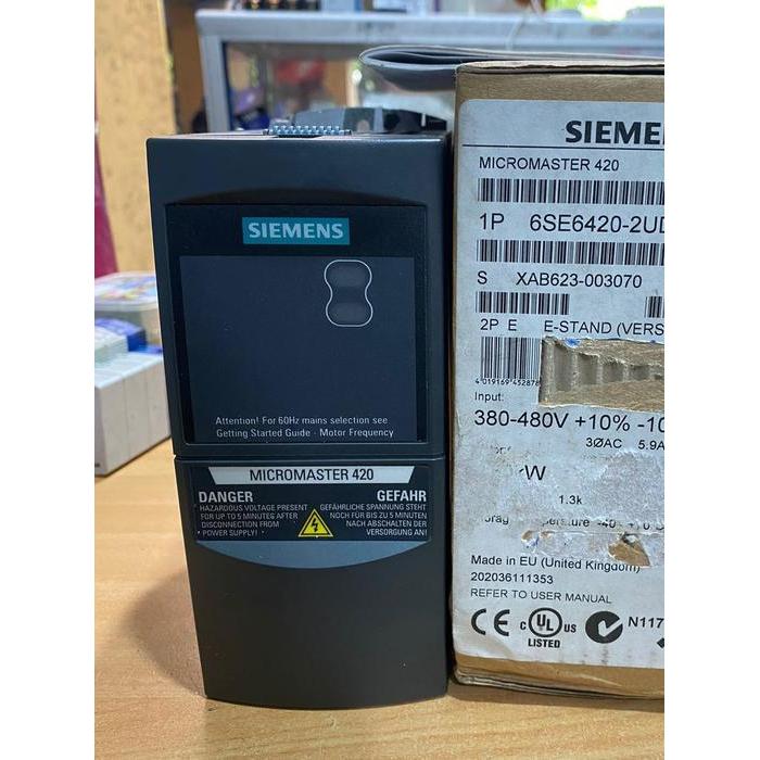 SIEMENS MICROMASTER 420 6SE6420-2UD21-5AA1 DRIVE