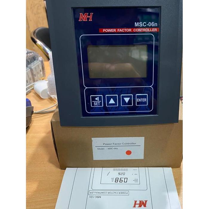 POWER FACTOR CONTROLLER REGULATOR PFR 6 STEP/6Step MH MSC-06N /MSC06N