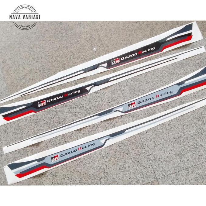 STIKER MOBIL YARIS GR SPORT STIKER BODY SAMPING MOBIL ALL NEW YARIS 2022 STIKER YARIS MODEL GAZO GR 