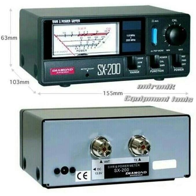 TERLARIS SWR DIAMOND SX 200 HF VHF