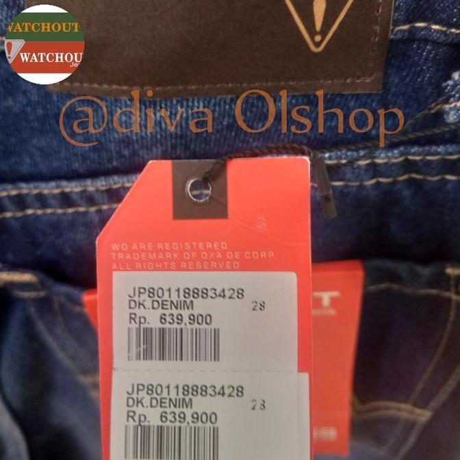 WATCHOUT JEANS ORINAL Celana panjang pria JP801188834