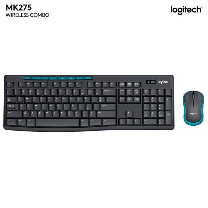 Logitech MK275 Wireless Keyboard Mouse Resmi