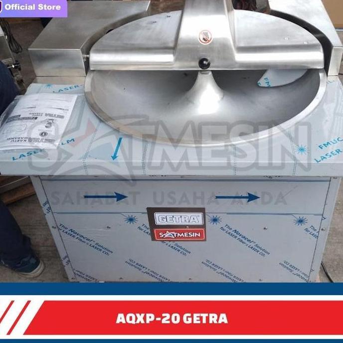Getra Bowl Cutter AQXP-20 Meat Daging AQXP20 Mesin Adonan Bakso Mesin giling bakso