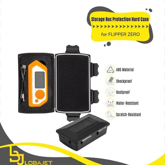 TERLARIS STORAGE BOX PROTECTION HARD CASE FOR FLIPPER ZERO - KOTAK PENYIMPANAN UNTUK FLIPPER ZERO