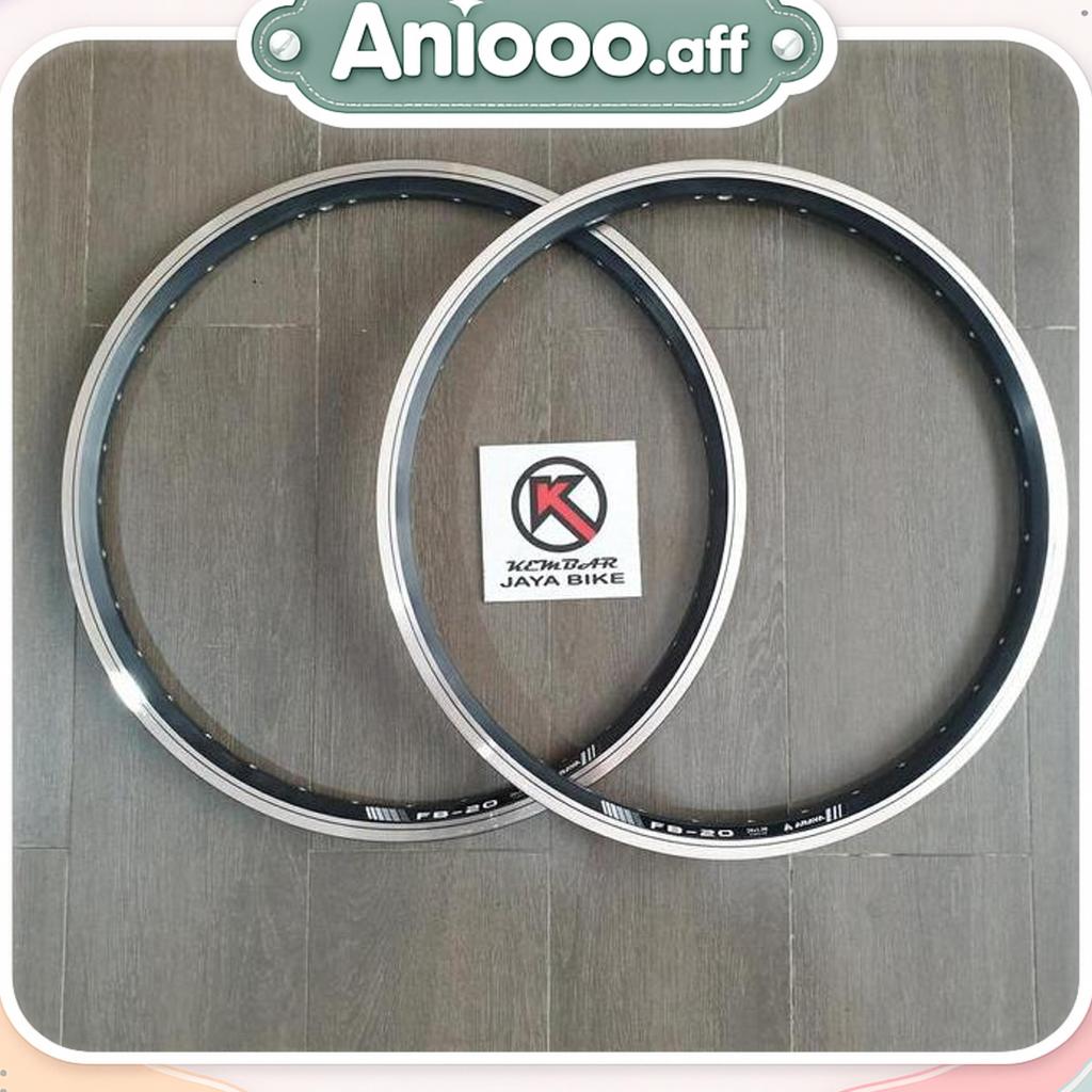 Rim / Velg 20" 36H Araya Fb20 Black