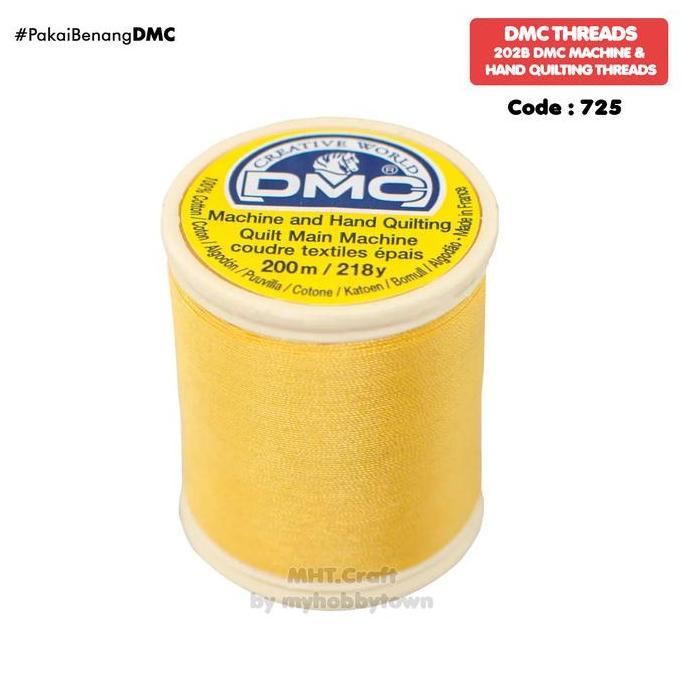 Benang Quilting Katun DMC Art 202B - 725 - Topaz Kuning Orange