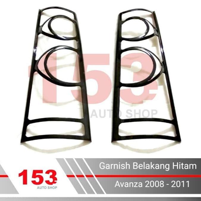 Garnish Belakang Hitam Avanza/Xenia 2008 - 2011