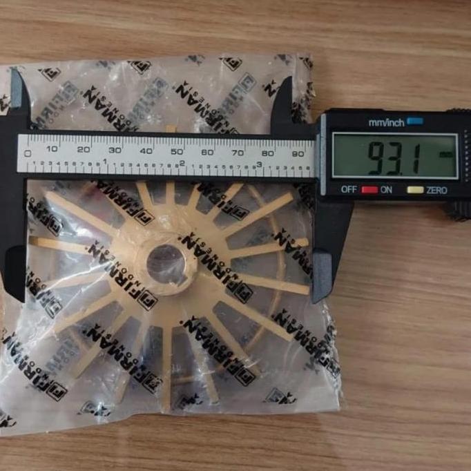 TERBARU - Sparepart Pompa Minyak Cairan kental FIRMAN FDP-25 HD Impeller kuninga