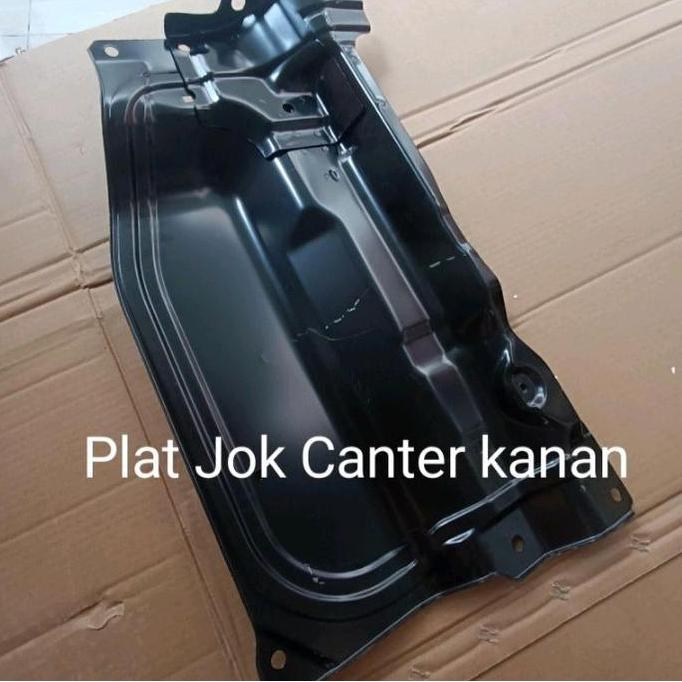 Plat Jok Kanan Baru ORI Mitsubishi Canter, bawah tempat duduk