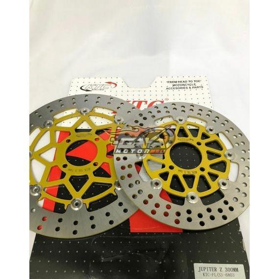 PIRINGAN CAKRAM DEPAN KTC RACING BESI 260MM 300MM 320MM YAMAHA MIO JUPITER Z MX RXK F1ZR F 1ZR VEGA 