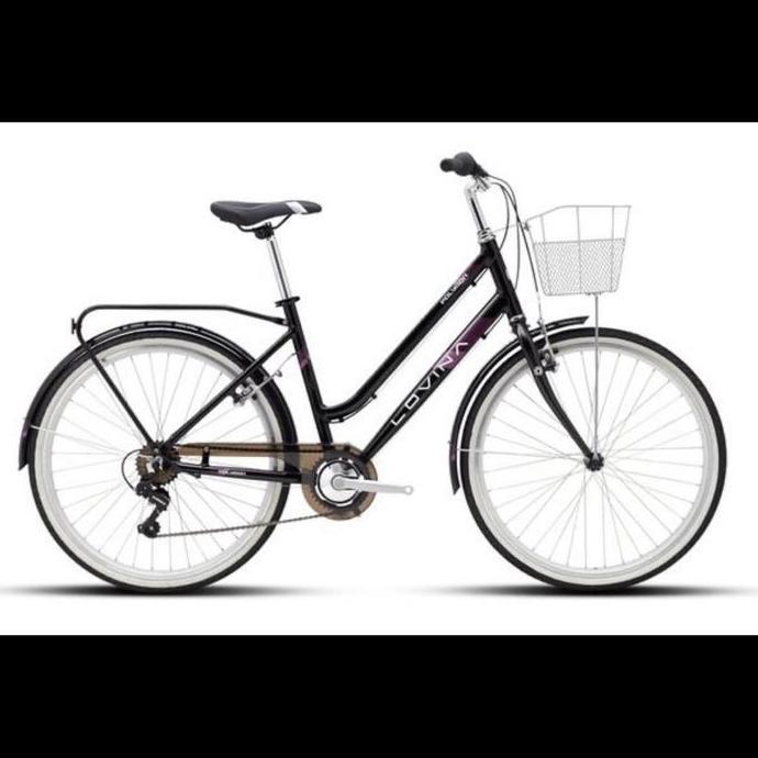 Sepeda Mini Keranjang Alloy 26 Polygon Lovina [terbaik]