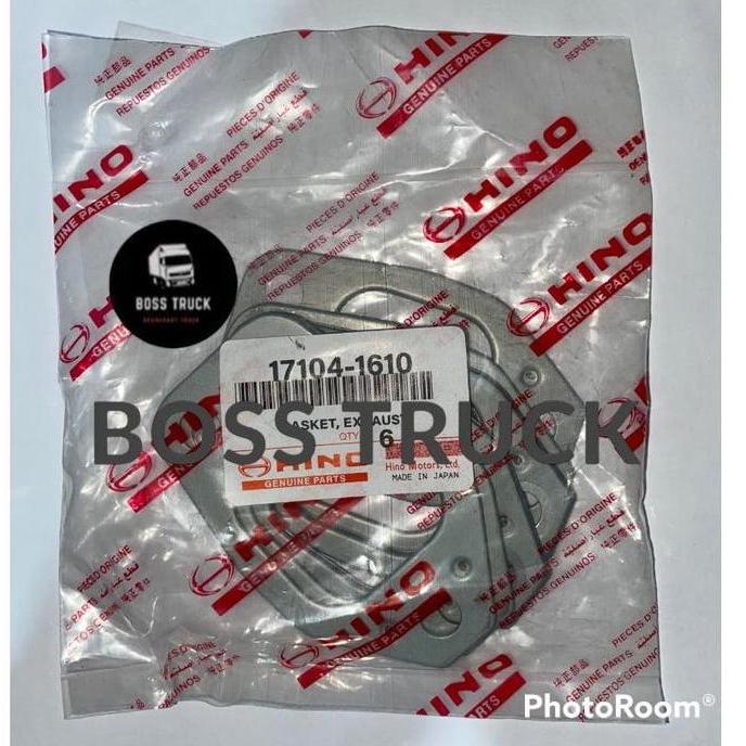 PACKING MANIFOLD EX / PAKING MANIFUL API HINO LOHAN 6PCS / 1 SET SIAP KIRIM