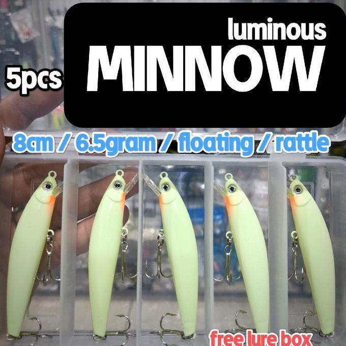 NEW paket umpan MINNOW GID / luminous