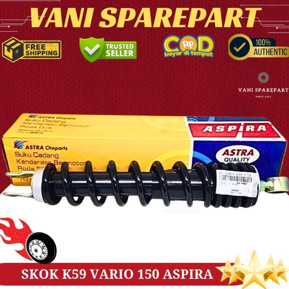 SKOK SHOCKBREAKER BELAKANG VARIO 150 K59 ORIGINAL ASPIRA