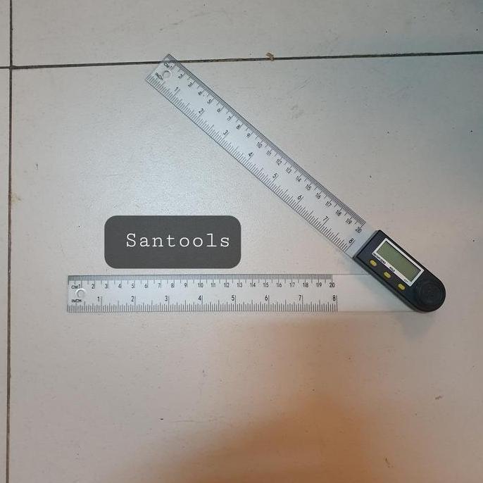 JINGEIZ inclinometer digital level protractor siku penggaris sudut digital 8"