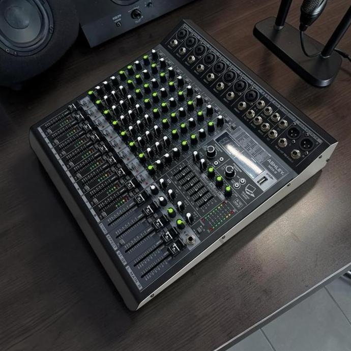 Mixer Ashley MDX 8 Original 8 Channel - Effect Reverb