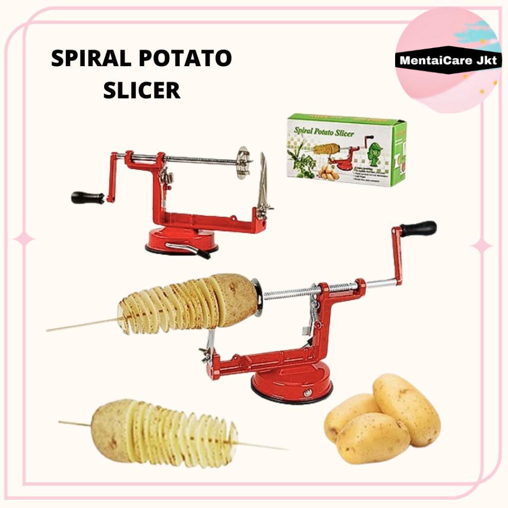 Spiral Potato Slicer Alat Pemotong Kentang Spiral / Pengiris Kentang Spiral / Mesin Kentang Spiral