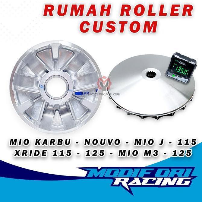 PULLEY CUSTOM BUBUT DERAJAT MIO Pulley Set Fino Soul GT Yamaha Mio M3 Original bubut Racing Original