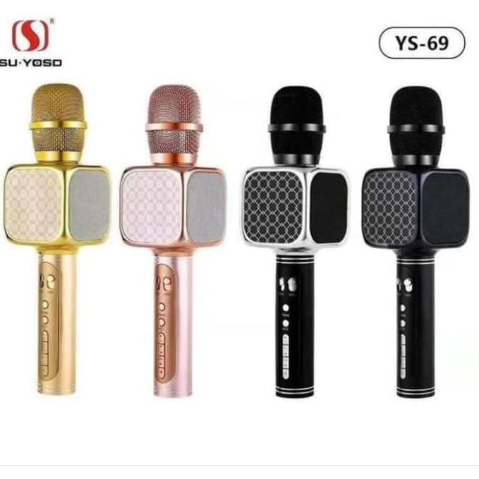 HILYAWN Mic karaoke bluetooth yosu YS69/microphone bluetooth karaoke ORIGINAL