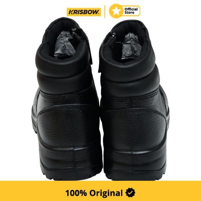 Krisbow Ukuran Gladiator Sepatu Pengaman - Hitam