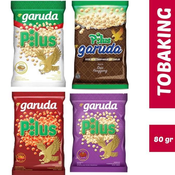 Pilus Garuda 80gr + 16gr Original Sapi Panggang Pedas Mie Goreng HALAL