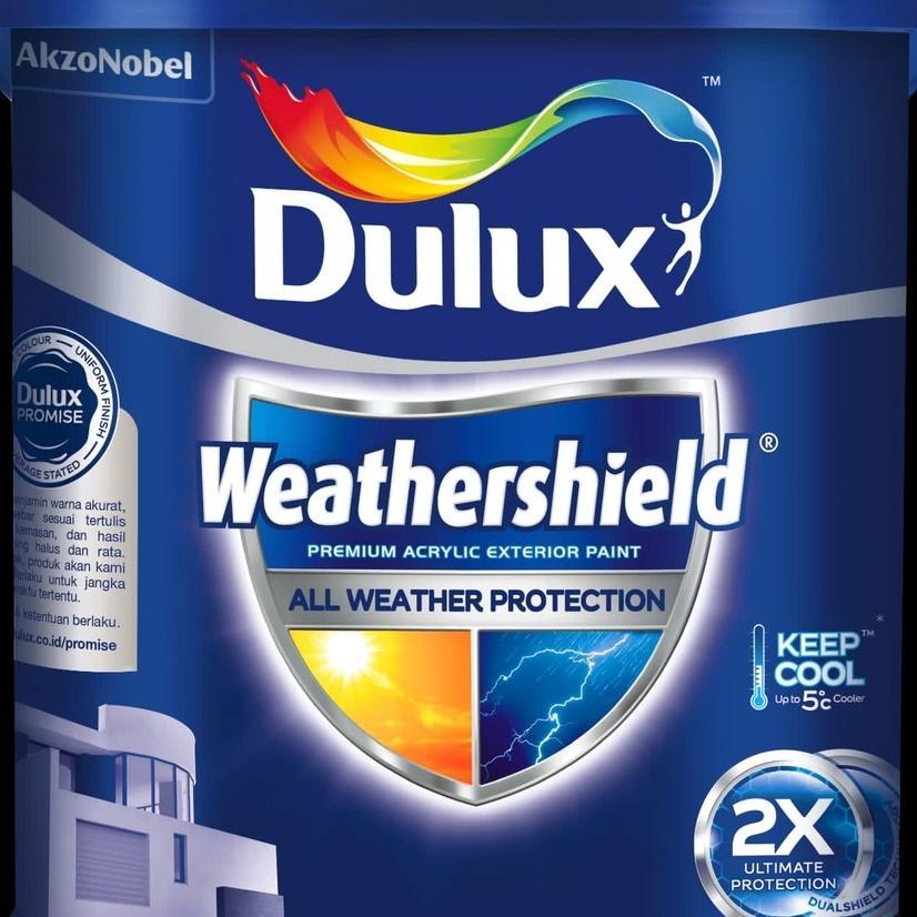 Dulux Weathershield, Cat Exterior Premium Terbaik Murah Meriah By Dulux *2.5 Ltr*