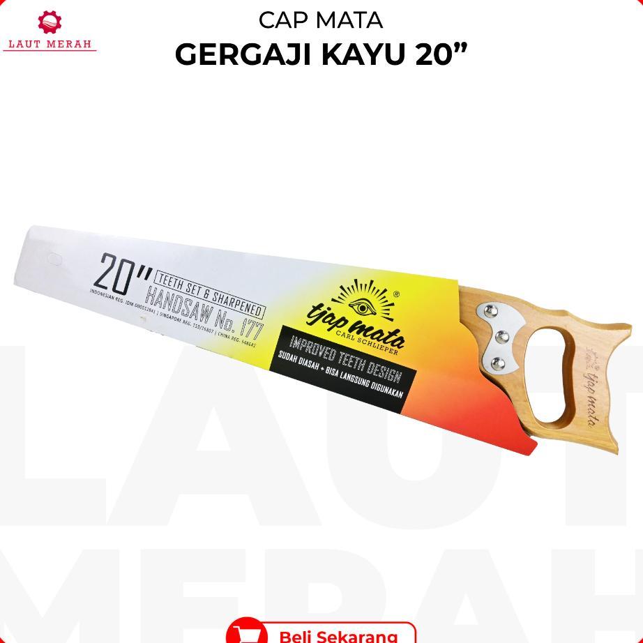 Cap Mata Gergaji Kayu 18 In  & 20 In Tjap Mata Eye Brand Germany Gergaji Tangan Gergaji Gorok