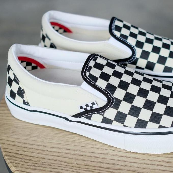 Vans Slip on Checkerboard Pro Skateboarding