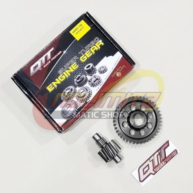 Gear Box Rasio Ratio Qtt Racing Honda Vario 125 150 Pcx 150 Cbu Original