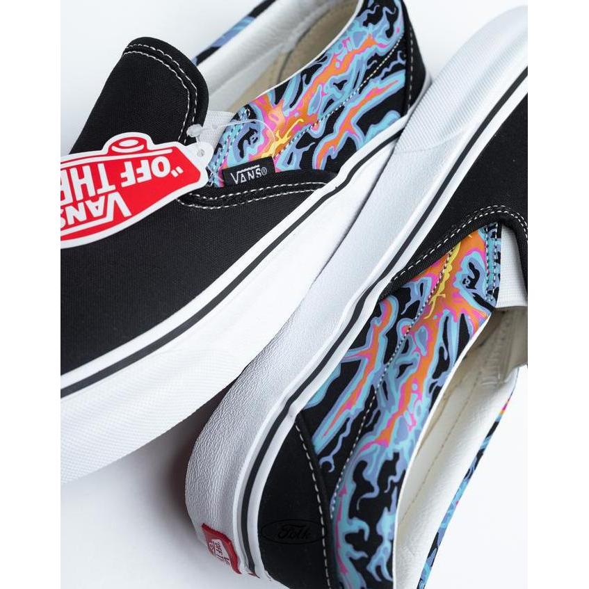 VANS SLIP ON ELECTRIC FLAME