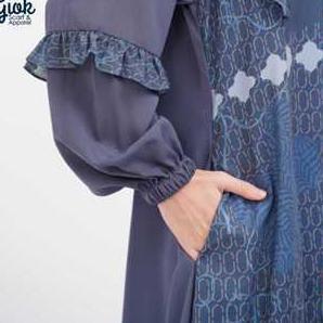 Imarah Dress By Giok Apparel - Gamis Printing