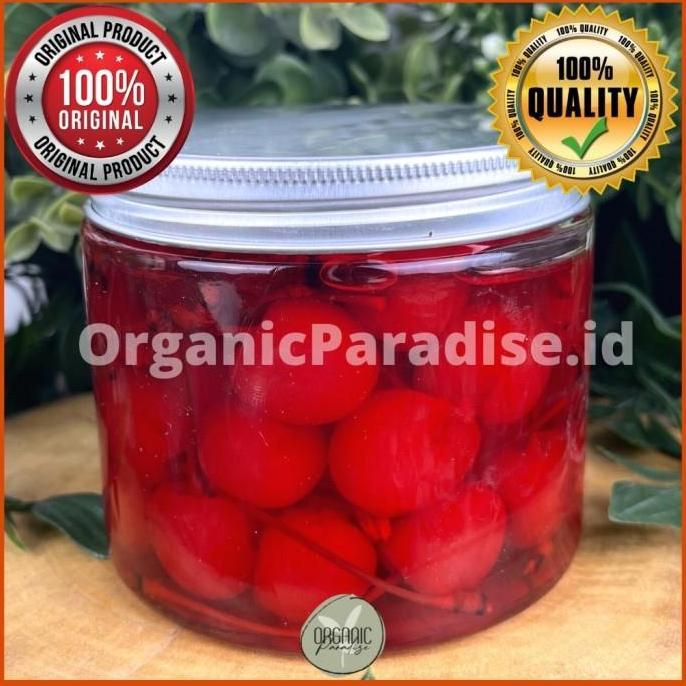 Ingredients- Hiasan Kue Buah Cherry Mascharino Tangkai