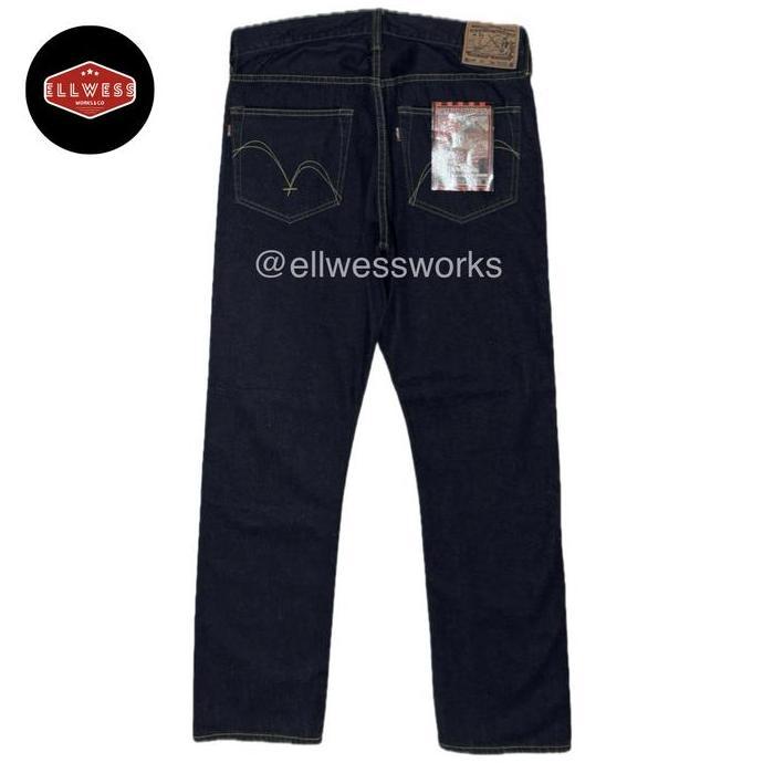Samurai Jeans Japan S003JP 21 Oz Slim Straht Relax Tapered- One Wash