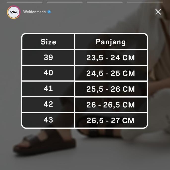 Weidenmann BZ 802 Sandal Kulit Kasual