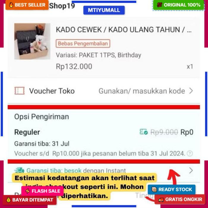 Kado Ulang Tahun Cewek / Hampers Cewek / Kado Cewek / Hadiah Cewek / Kado Lucu Cod