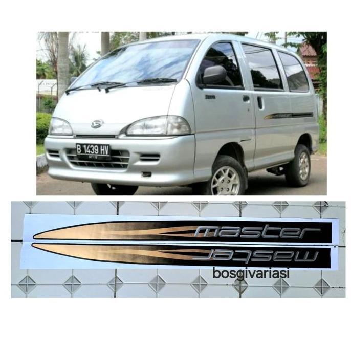 STIKER LIST BODY ZEBRA ESPASS MASTER / STIKER DAIHATSU ESPASS MINIBUS FUTURA / STIKER ESPASS DAIHATS