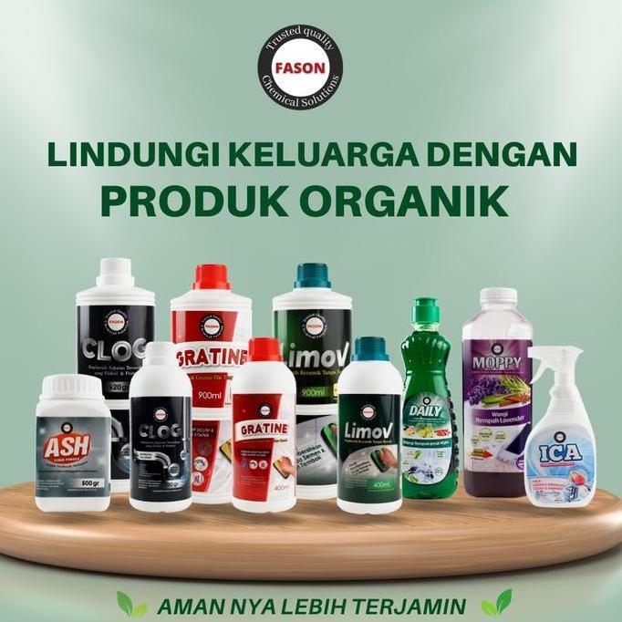 Qingjie- Pembersih Keramik Noda Semen Fason Limov 400Ml
