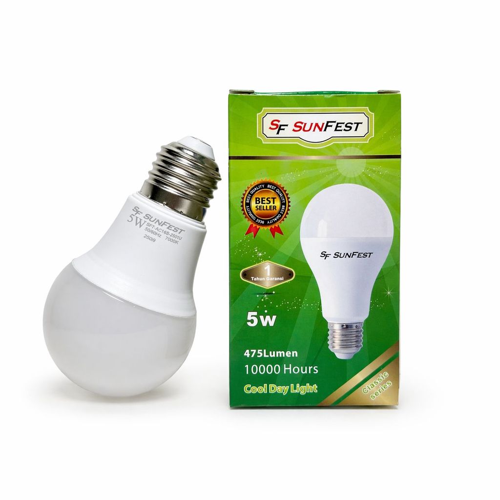 Lampu Led 5 Watt Led Buld Lampu Led Bohlam 5 Watt