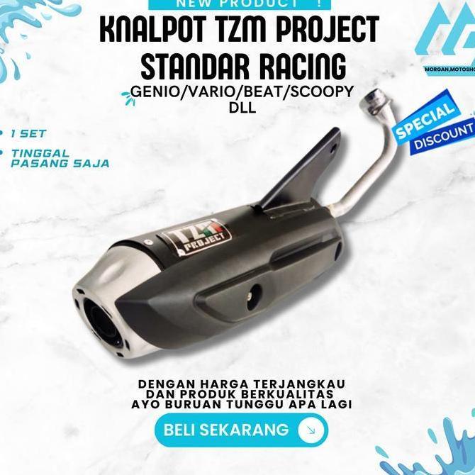 Knalpot Tzm Project Standar Racing Ngebass & Adem Tameng Tzm Knalpot Beat Deluxe Knalpot Beat Fi Kna
