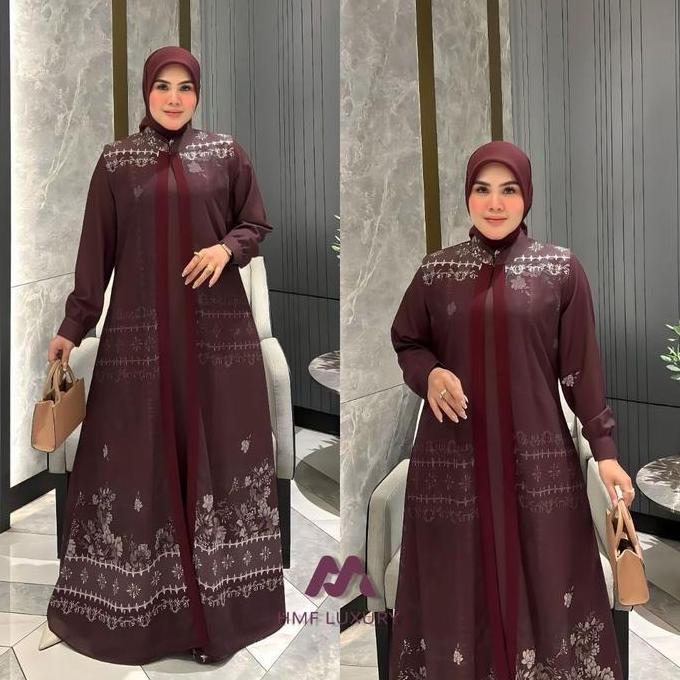 LuxuryFashion READY GAMIS DRESS WANITA SESHA NEW 2IN1 VOL 11 BY HMF LUXURY BEST SELLER