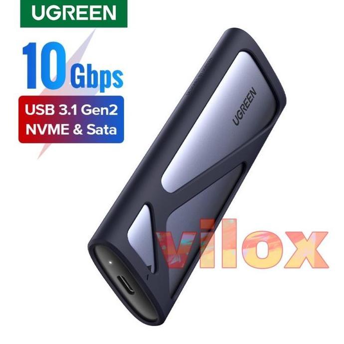 ugreen enclosure case M.2 m b key NVME SATA dual protocol harddisk ssd