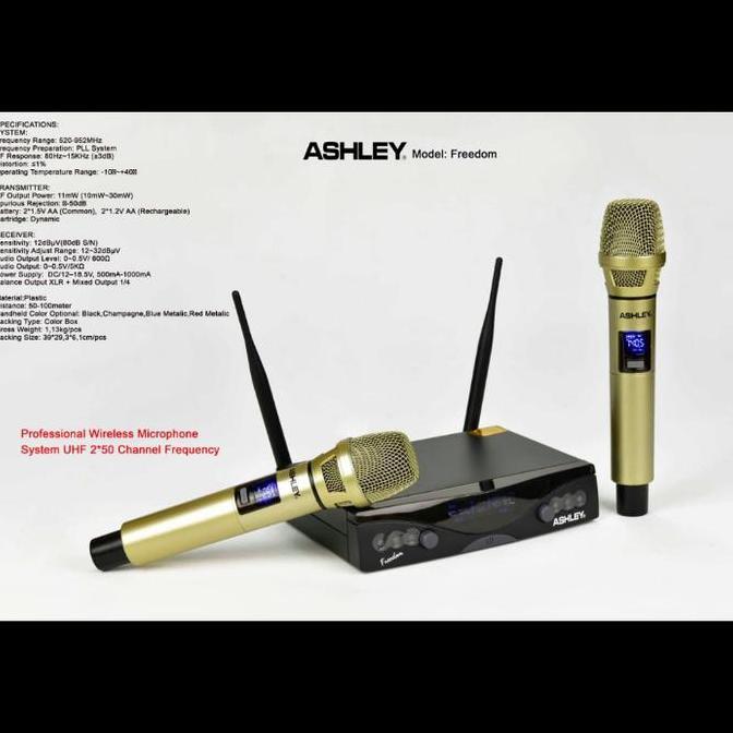Vocale- Mic Wireless Ashley Freedom