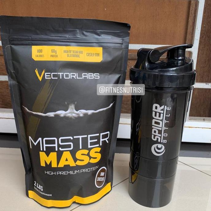 Kerenabis- Mastermass 2Lbs Vectorlabs Gainer Mass Susu Penambah Masa Otot Fitness