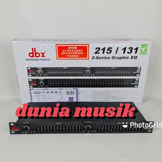 Vocale- Equalizer Dbx 215 Dbx215 Dbx 215