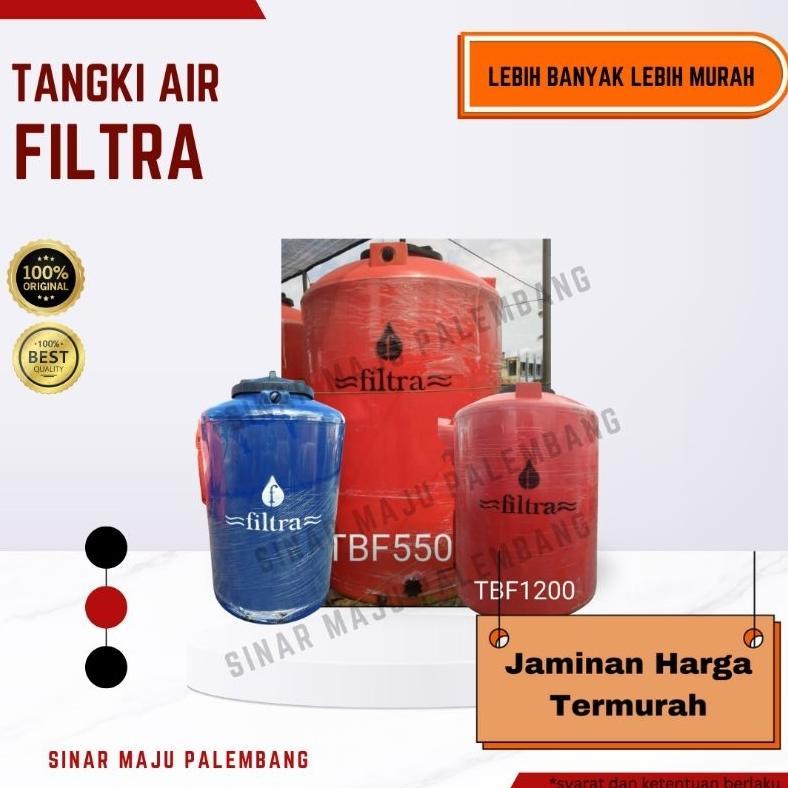 KAVELLEWORKS TANGKI AIR FILTRA 400 550 800 1100 1200 1500 2200 3300 5500 TEDMOND SALE