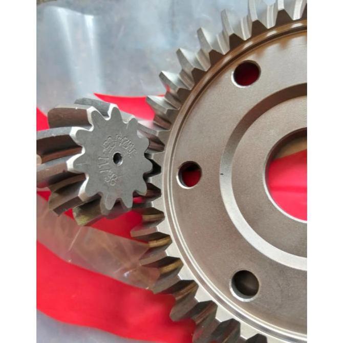 Gigi Gardan Set Gigi Gardan Matahari + As Reduksi Gardan Belakang 38T / 11T Motor Roda Tiga Tossa Ka