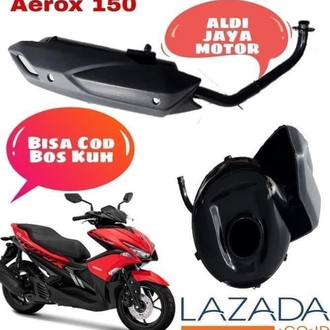 KNALPOT RACING BOBOKAN YAMAHA AEROX NEW - JUAL SPERPART Original
