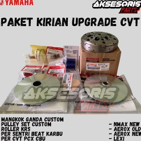 Paket UPGRADE YAMAHA AEROX 155 LEXI CVT NMAX RACING KIRIAN CVT CUSTOM Original