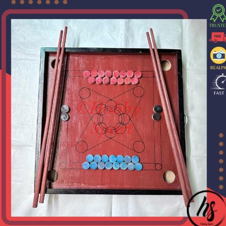 Meja Tusot Set Tusod Mainan Anak Dewasa Bilyard Kayu Billiard Table Ok billiard